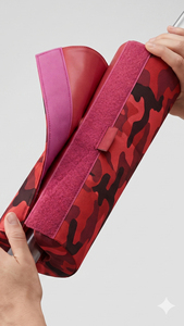 Camouflage Cowhide Heavy Duty Portable Training Pad for Squat Barbell Neck Shoulder Protection - Product Image 3