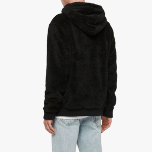 Sweat à capuche d'hiver en molleton technique 100 % coton épais de haute qualité pour hommes, avec logo personnalisé imprimé, idéal pour le sport et la gym, collection 2026 (vente en gros) - Product Image 3