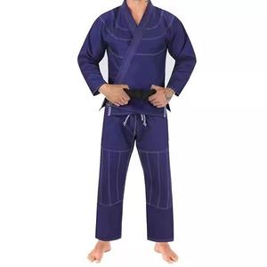 Premium 100% Cotton 550 GSM Double Weave BJJ Gi Uniform <b>set</b> with Custom Logo Custom Embroidered Patches Martial <b>Arts</b> wear OEM - Product Image 2