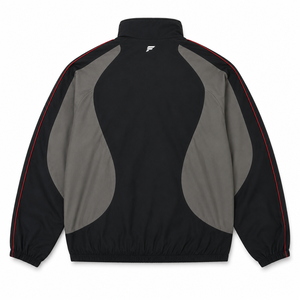 Veste coupe-vent de sport pour homme avec logo personnalisé, imperméable, légère, entièrement zippée, veste de survêtement, couleur contrastée, streetwear, veste athlétique - Product Image 5
