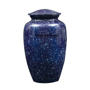 Urna de cremación de Color plata para cenizas, urna de lujo de la mejor calidad, respetuosa con el medio ambiente, diseño tradicional, urna exclusiva - Product Image 4