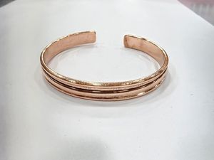 Premium Brass Ethnic <b>Bangles</b> <b>Bracelet</b> for Unisex Adjustable Handmade Open Cuff Quartz Fashion Jewelry Gift Collection - Product Image 3