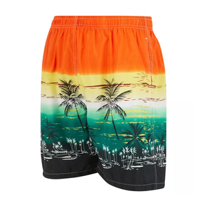 ผู้ผลิตจัดหา กางเกงว่ายน้ำพิมพ์โลโก้ตามสั่ง แห้งเร็ว เป็นมิตรกับสิ่งแวดล้อม โพลีเอสเตอร์ 100% คอลเลคชั่นฤดูร้อน - Product Image 1