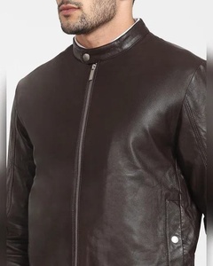 Chaqueta de Cuero Genuino para Hombre, Estilo Invernal, Chaquetas de Cuero a la Moda para Hombre, Costuras Resistentes, Ajuste Cómodo AI-LJ-061 - Product Image 6