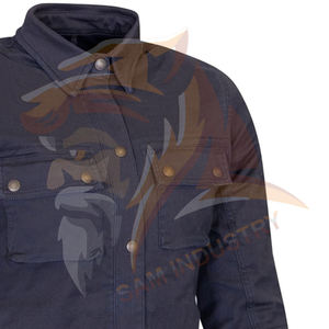 Chaquetas Vaqueras para Hombre, Diseño Elegante, Color Sólido, Manga Larga, Múltiples Bolsillos, para Adultos - Product Image 2