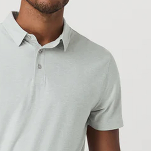 Camiseta Polo para Hombre con Cuello Camisero, Impresión de Logotipo Personalizado de Alta Calidad / Color Sólido con Diseño de Logotipo Personalizado para Verano - Product Image 4