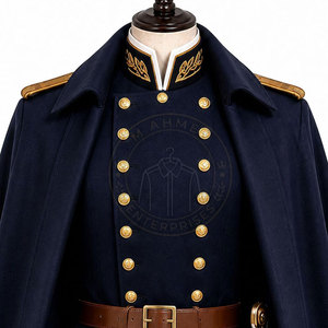 Uniforme de Cérémonie Vintage de Qualité Muséale Classique, Reproduction, Tissu Polaire Respirant et Léger, Coutures Fines - Product Image 4