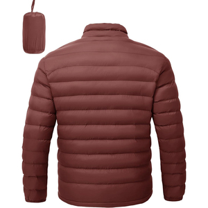 Wholesale Customize Puffer <b>Packable</b> Zipper <b>jacket</b> For Winter New Design Fashionable Lightweight Waterproof & Windproof <b>Jacket</b> - Product Image 3