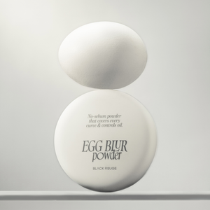 Poudre Egg Blur Black Rouge EP01, poudre libre coréenne Egg Bare, contrôle de l'huile, fini mat doux avec effet de flou des pores, genre maquillage - Product Image 1