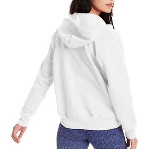 Sweats à capuche zippés pour femmes en matière douce, disponibles dans toutes les couleurs, personnalisez votre propre design, prix de gros, sweats à capuche haute visibilité pour femmes - Product Image 2