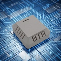 Scatola di Distribuzione in Plastica ABS Lucidata Stampata a Iniezione con Grado di Protezione IP54, Contenitore per PCB 90x83x34mm