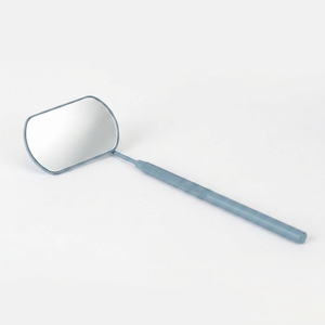 Wide View Rectangle Eyelash Mirror Professional Lash Extension Inspection Mirror Stainless Steel Detachable Handle Lash Artist - Product Image 1