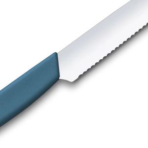Couteaux à steak durables en acier inoxydable, lame dentelée, manche antidérapant, ustensiles de découpe de viande polyvalents pour cuisine et restaurant - Product Image 5