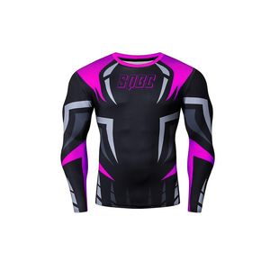 Chemises de bain pour hommes, Rash Guard UPF 50+, protection solaire UV, T-shirt à séchage rapide, T-shirts de pêche et de plage - Product Image 4