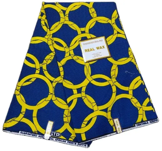 Véritable Original Ankara Néerlandais Batik Tissu De Hollande 6Yards Damas Haute Qualité Africain Cire Imprimé Coton Tissu Pour Robe