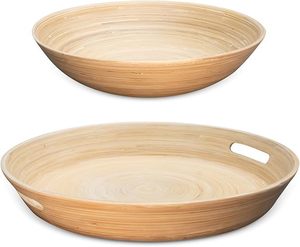 Bandeja de Bambú Tejida a Mano, Ecológica, para Servir, Venta al por Mayor, Fabricante Personalizado, Proveedor de Vietnam para Hogar y Hotel - Product Image 2