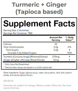 Bonbons gommeux à base de tapioca, curcuma et gingembre, supplément nutritionnel de qualité supérieure à prix bas, importés des États-Unis - Product Image 4