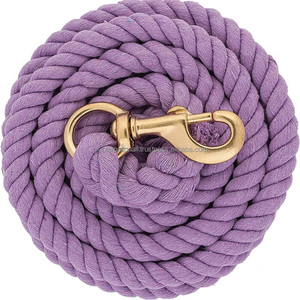 Cómodo y duradero algodón PP caballo cuerda de plomo pedido a granel aceptado Fabricante Mayorista - Product Image 1
