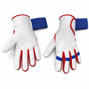 Guantes de Bateo de Béisbol de Cuero Originales Personalizables para Adultos, Ambidiestros, Duraderos, de la Mejor Calidad para Entrenamiento, con Logotipo y Color Personalizados - Product Image 3