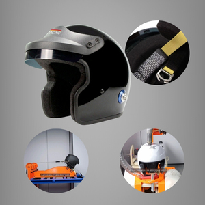 HE-01 Casco de carreras de fibra de vidrio y fibras - Product Image 1