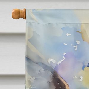 Águila grande porche manga poste decorativo patio Banner ilustraciones colgante de pared Multicolor poliéster casa bandera tamaño modelo D0100HAP2VV - Product Image 3