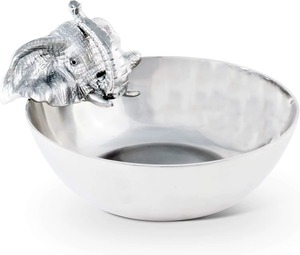 ชามโลหะทำมือลายใบโอ๊ค ของตกแต่งสไตล์วินเทจสำหรับตกแต่งบ้าน - Product Image 4