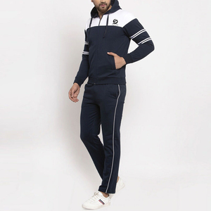 Nouvel Arrivage Ensemble de Survêtements Respirants pour Hommes, Personnalisables, avec Fermeture Éclair, pour Fitness et Course à Pied - Product Image 2