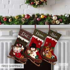 Designer Metal Christmas <b>Stocking</b> <b>Holder</b> Weighted Mantel Hook Holiday Display feltsocks - Product Image 3