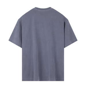 Custom Acid Wash Heavyweight Vintage Soft Cotton <b>T</b>-Shirts for Men OEM Manufacturer Boxy Design Silk Screen Printing Bulk - Product Image 2