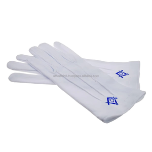 Guantes Masónicos en Venta, Tienda Masónica, Artículos para Logias Masónicas, Suministros en Línea, Guantes Ceremoniales Masónicos, Past Master - Product Image 6