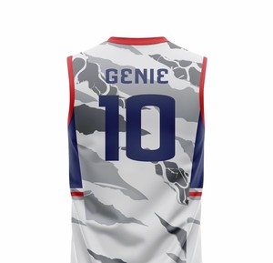 Uniformes de Fútbol 7v7 Personalizados sin Mangas, Transferencia Térmica, Poliéster/Algodón, Transpirables, de Secado Rápido, Cuello Redondo Ajustable de Alta Calidad - Product Image 6