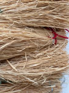Bandes de fibres de raphia naturelles de qualité supérieure, écologiques, style Madagascar, paille de raphia, matériau d'emballage durable en vrac, DIY - Product Image 2