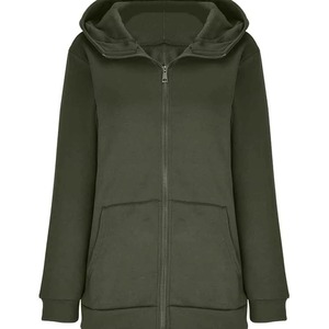 Sudadera con capucha versátil para mujer, sudadera holgada con capucha, ropa deportiva informal de manga larga para entrenamiento al aire libre - Product Image 3