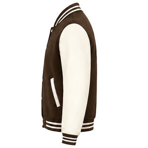 OEM Customizable Men's Varsity <b>Jacket</b> with Stand Collar Front Logo Eco-Friendly Breathable Winter <b>Jacket</b> High Quality Wholesale - Product Image 3