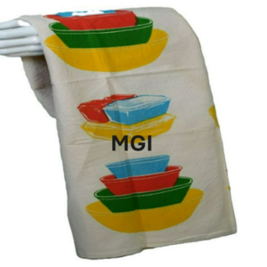Custom Logo Printed Solid Color Square <b>Kitchen</b> <b>Towel</b> 100% Organic Cotton Quick-Dry Breathable <b>Hand</b> Wash Promotional Gift - Product Image 3