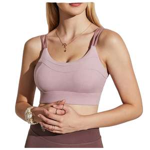 Soutien-gorge de sport pour femme, nouvelle collection, antichoc, à boucle réglable, dos croisé, pour la course, le fitness, la gym et le yoga - Product Image 4