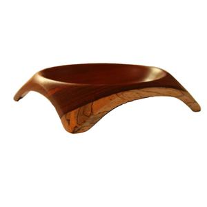 Cuenco de Acacia de diseño multifunción, fácil, portátil, muy ligero, cuencos de madera decorativos para mascotas, cuenco de alimentación y taza antideslizante - Product Image 1