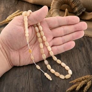 ลูกประคำเรซิ่นจากเขาอูฐธรรมชาติ ทำด้วยมือ เป็นมิตรกับสิ่งแวดล้อม งานฝีมือเหนือกาลเวลา ของขวัญมุสลิม ของที่ระลึกทางศาสนา - Product Image 4