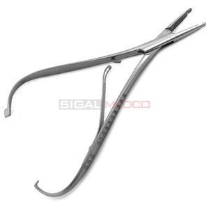 Portaagujas Mathieu de 5.5 Pulgadas, Acero Inoxidable Alemán, Manual, de Alta Calidad, Reutilizable, con Certificación CE, Quirúrgico, Dental, General - Product Image 1