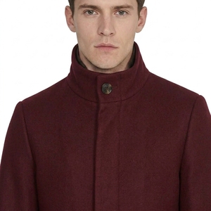 Veste longue matelassée décontractée pour homme, manteau chaud d'hiver avec fermeture avant et poches latérales zippées - Product Image 5