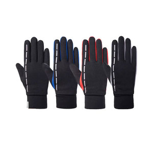 Windproof Thermal Running <b>Gloves</b> for Men and Women – Soft Fleece Lined <b>Touchscreen</b> <b>Gloves</b> with Silicone Grip for Winter Sports - Product Image 6