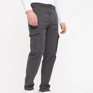 Pantalones Cargo Ligeros Personalizados para Hombre, Pantalones de Verano Rectos, Holgados, de Algodón, Casuales, Versátiles, para Trabajo, Pantalones Ligeros para Actividades al Aire Libre - Product Image 4