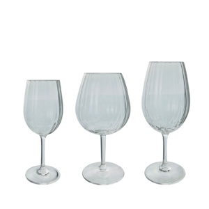 Copas de Vino de Plástico Acanalado Irrompibles de 21.9 oz para Fiestas y Restaurantes - Product Image 4