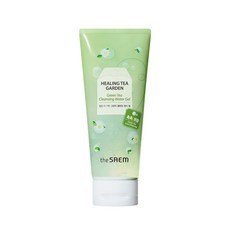 Gel nettoyant au thé vert The Saem Healing Tea Garden 200 ml, 1 unité, en promotion. Nettoyant visage - Product Image 1