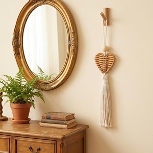 Rattan Hanging Charms Minimal Modern Decorative Hanging Accent Perfect For Home Decor Wall Door And Interior Styling From India - Product Image 4