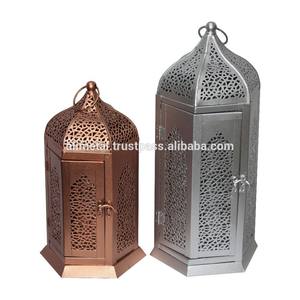 Fully Customizable Rustic Metal Outdoor <b>Lanterns</b> <b>Candle</b> <b>Lanterns</b> for Home and Weddings Decorative for Outdoor Use - Product Image 3