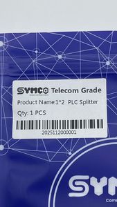 Divisor Óptico de Fibra SYMCO 1x2 de 2 Vías, Divisor PLC de 0.9 mm, Distribución Óptica Pasiva de 1260-1650 nm para Redes FTTH - Product Image 2