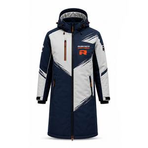 Vêtements d'hiver à la mode, vestes longues en textile, manteaux extérieurs doux, vêtements décontractés quotidiens, vente en gros, vêtements personnalisés, production en vrac, approvisionnement - Product Image 1