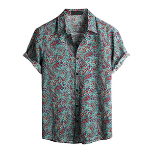 Custom Logo Sublimation Beach <b>Shirt</b> Tropical Hawaiian Style Vacation <b>Shirt</b> Premium Manufacturer - Product Image 4