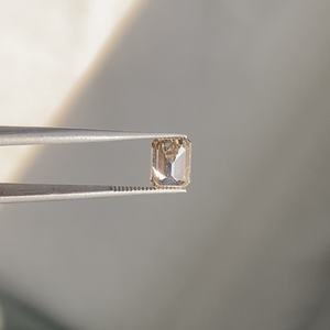 Diamante de laboratorio de color champán de corte geométrico de 1.05 quilates para la fabricación de joyas, diamante de laboratorio de color esmeralda de fantasía, fabricante de diamantes de laboratorio en India. - Product Image 5